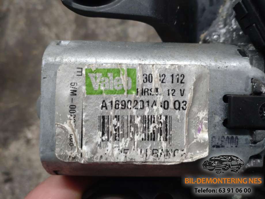 Viskermotor bakrute til Mercedes B-Klasse 2005-2008 (Fase 1) (W245) (W245) 