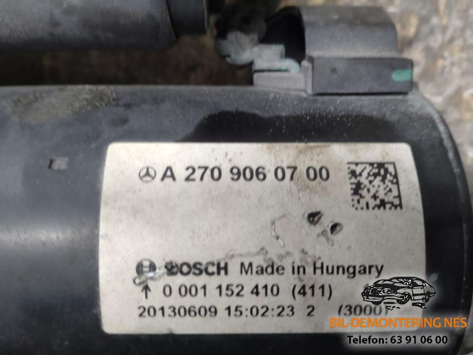 Starter til Mercedes CLA 2013-2019 (C117) (C117) (A2709060700|)