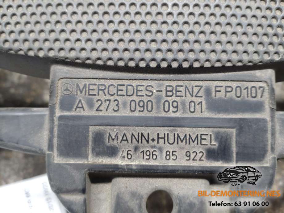 Motordeksel over motor til Mercedes S-Klasse 2005-2013 (W221) (W221) 