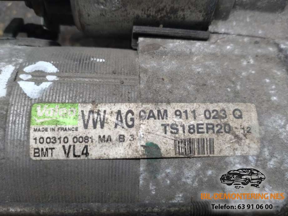 Starter diesel til VW Golf, Plus/Cross 2009-2013 (Fase 2)  