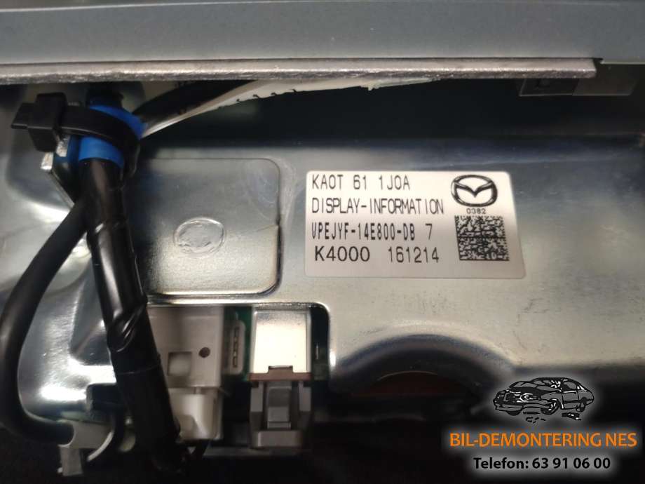 Multimedia display (MCU - Media Controller Unit) til Mazda CX-5 2017-->> (Type II)  