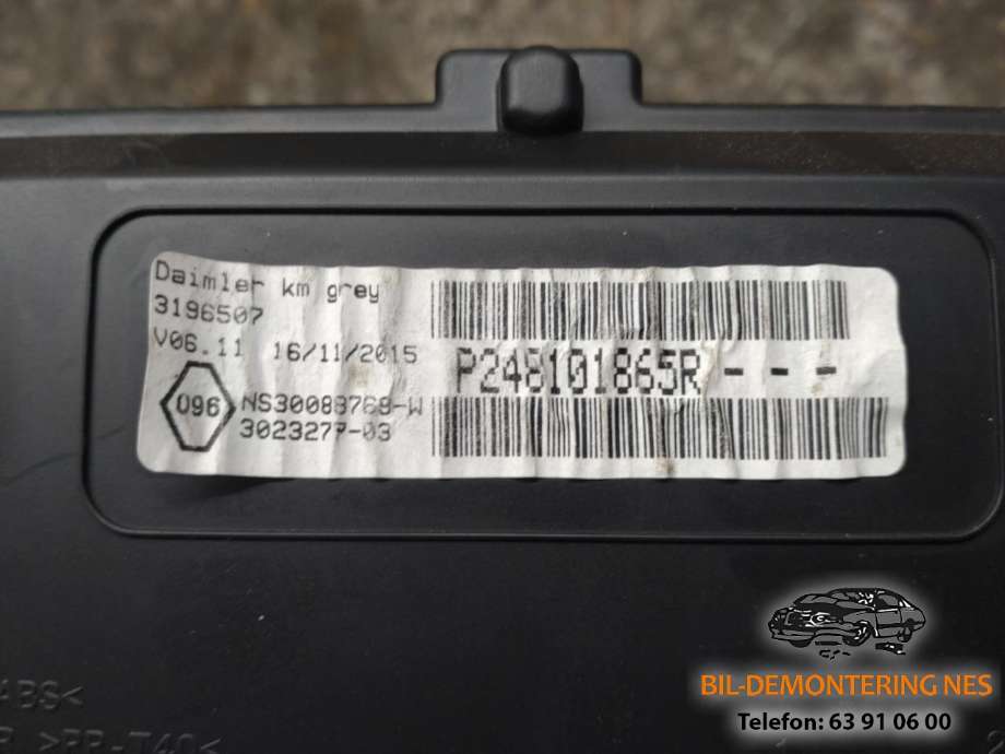 Instrumentpanel til Mercedes Citan 2012-2021 (W415) (W415)