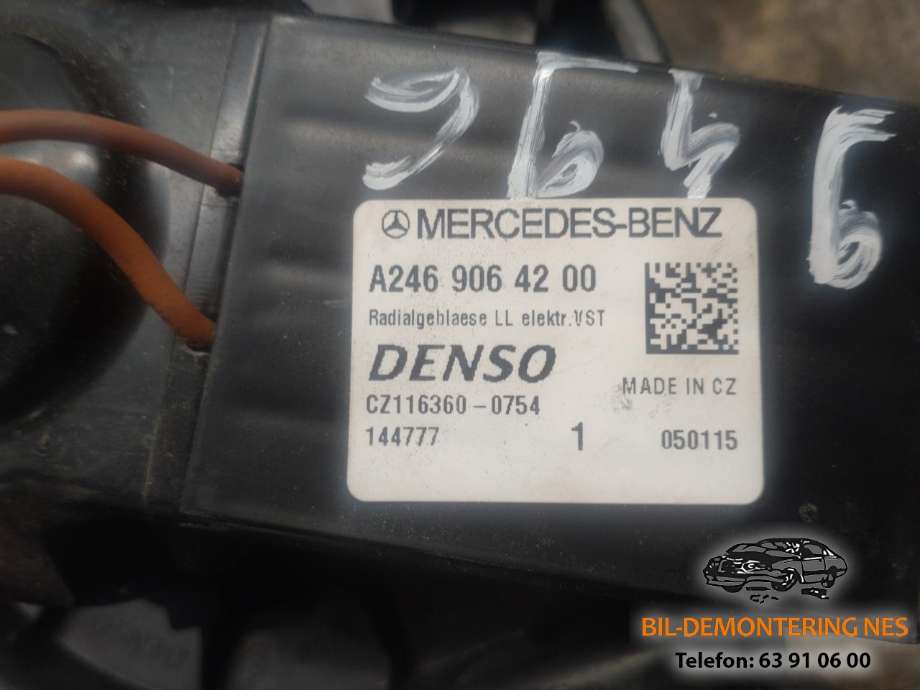 Varmeapparat motor til Mercedes A-Klasse 2012-2018 (W176) (W176)
