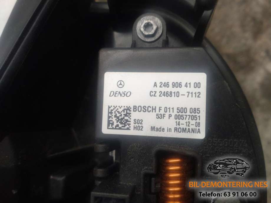 Varmeapparat motor til Mercedes A-Klasse 2012-2018 (W176) (W176)