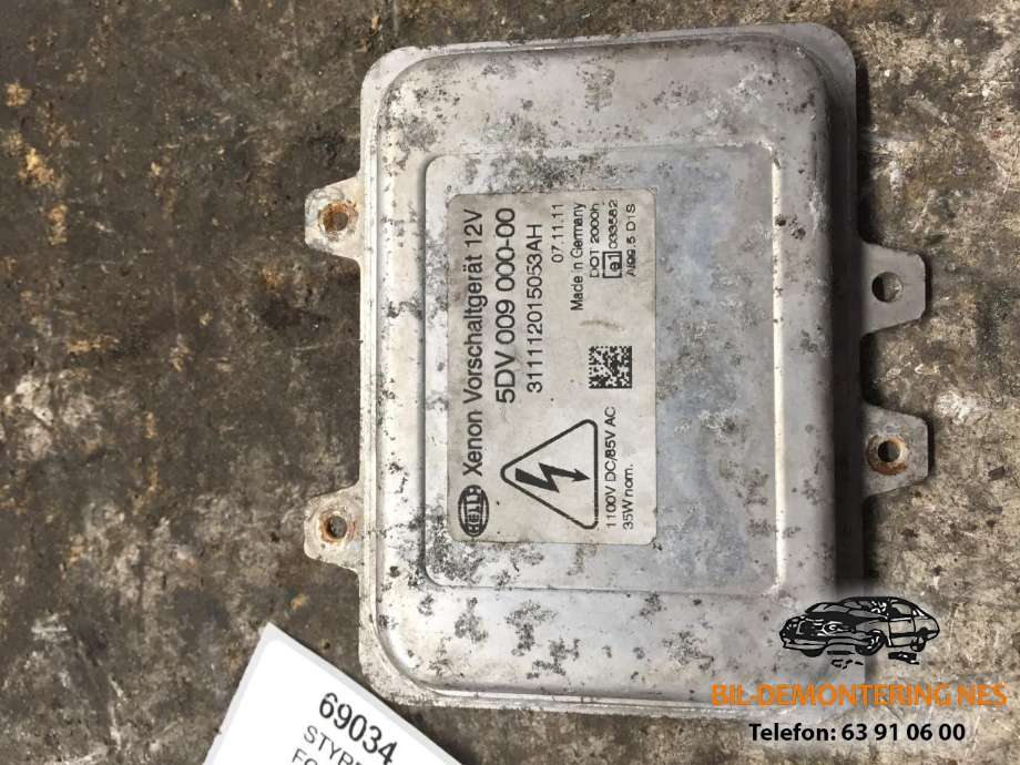 Styreenhet xenon/ballast til Ford Galaxy, 2010-2015 (Type III, Fase 2)