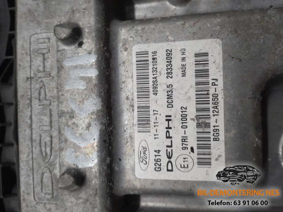 Styreenhet motor til Ford Galaxy 2010-2015 (Type III, Fase 2)  (BG91-12A650-PJ|)