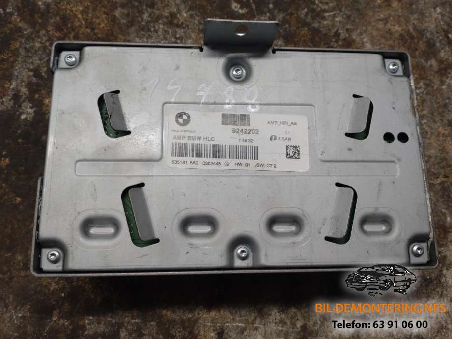 Bilstereo forsterker til BMW 1-Serie 2011-2015 (Fase 1) (F20/F21) (F20/F21) 