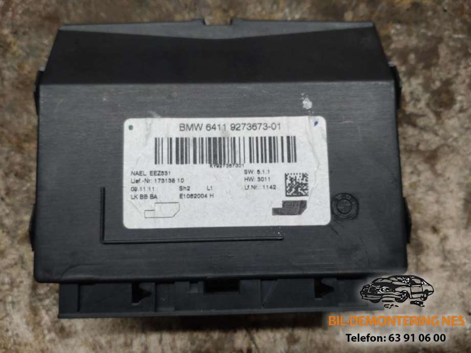Styreenhet klima/aircondition til BMW 1-Serie, 2011-2015 (Fase 1) (F20/F21) (F20/F21) 