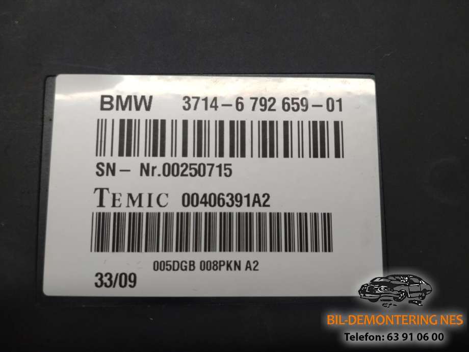 Styreenhet ecas til BMW X6 2008-2014 (E71/E72) (E71/E72) (3714679265901|)