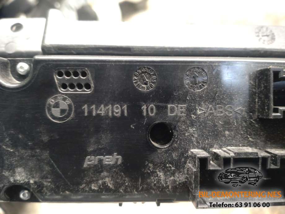 Varmeapparat betjening til BMW X6 2008-2014 (E71/E72) (E71/E72) 