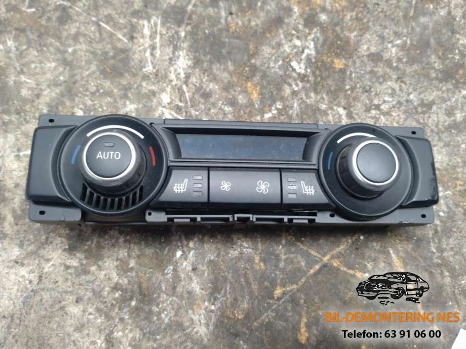 Varmeapparat betjening bak til BMW X6, 2008-2014 (E71/E72) (E71/E72)