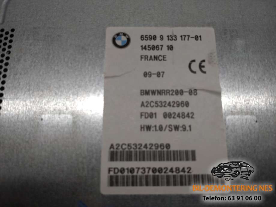 Bilstereo navigasjon spiller til BMW X3 2007-2010 (Fase 2) (E83) (E83) 