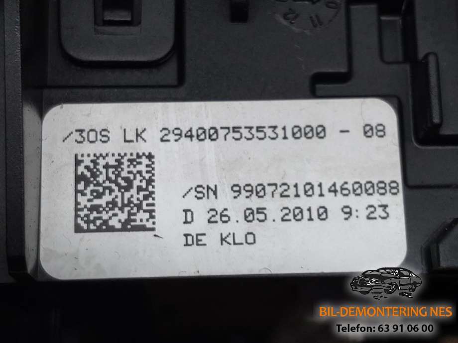Bryter combi til Porsche Cayenne 2010-2017 (92A) (92A) 