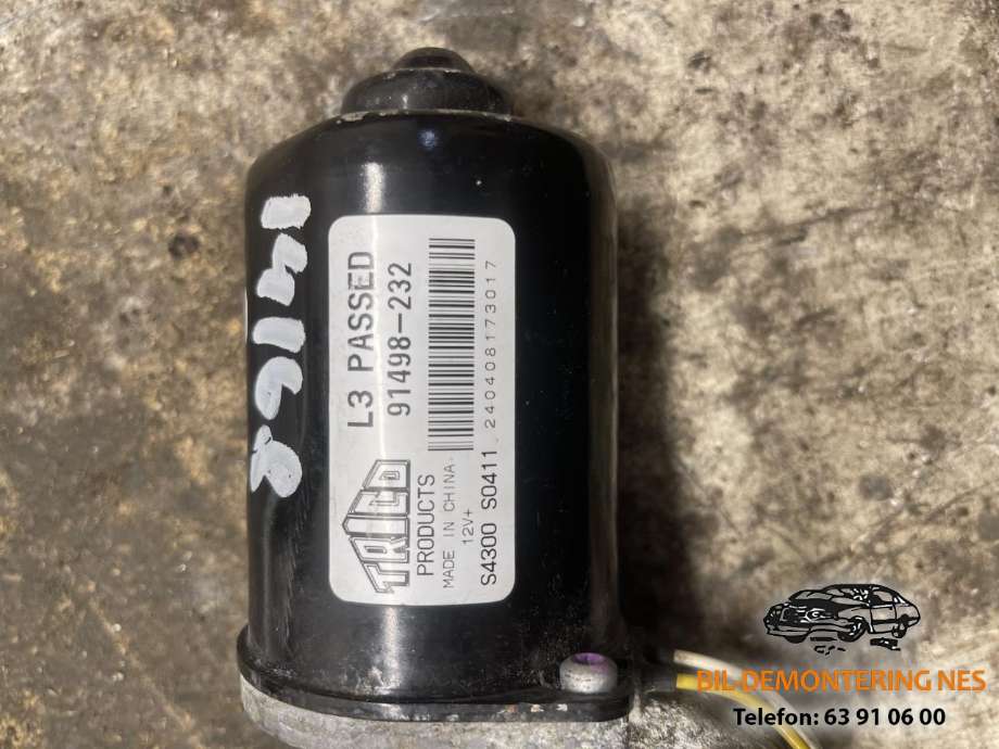 Viskermotor frontrute til Opel Combo C 2002-2011 (91498-232|)
