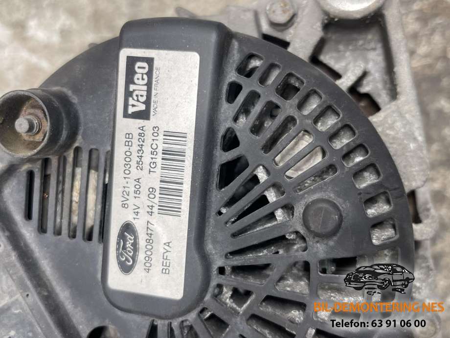 Dynamo diesel til Ford Fiesta, 2008-2012 (Type VI, Fase 1) (8V21-10300-BB)