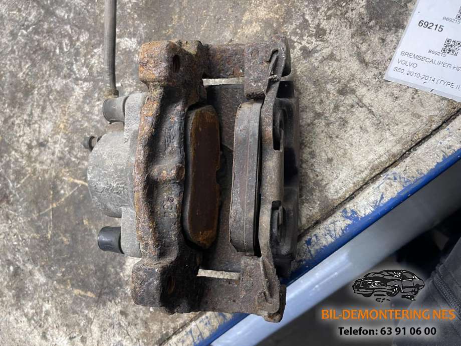 Bremsecaliper høyre foran til Volvo S60, 2010-2014 (Type II, Fase 1)  