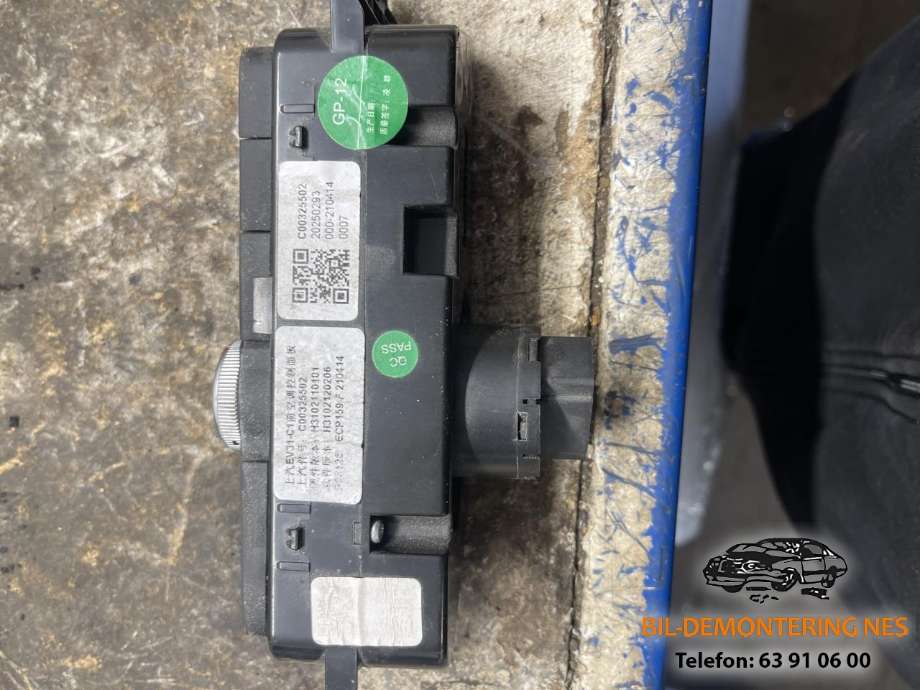 Varmeapparat betjening til Maxus e-Deliver 3 2020-->> (C00325502|)