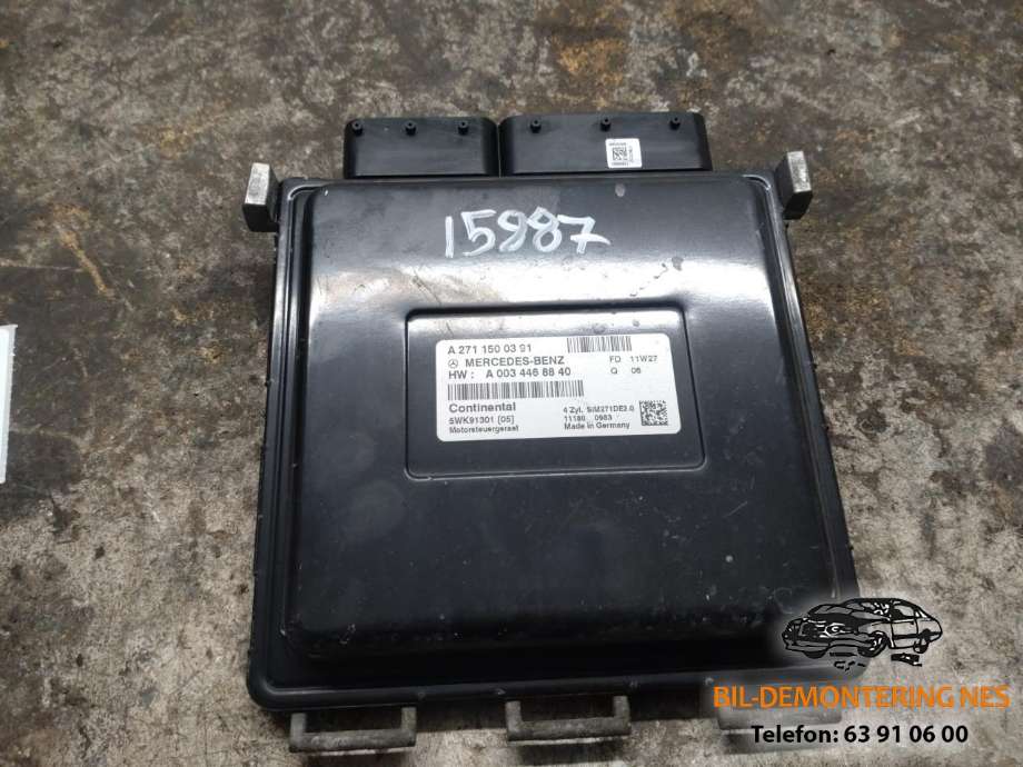 Styreenhet motor til Mercedes C-Klasse, 2011-2014 (Fase 2) (W204) (W204) 