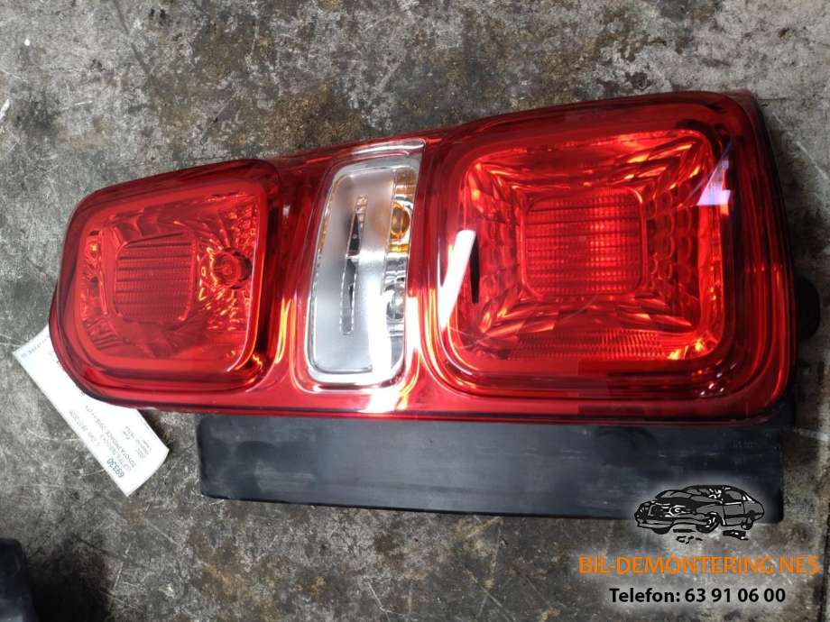 Baklykt høyre til Toyota Proace, 2016-->> (Type II)