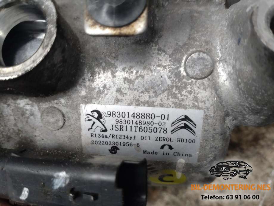 Aircondition kompressor til Toyota Proace 2016-->> (Type II)