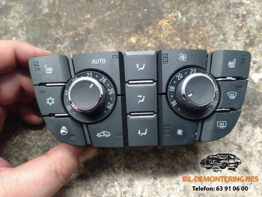 Varmeapparat betjening til Opel Astra J 2010-2015 (13343709|)