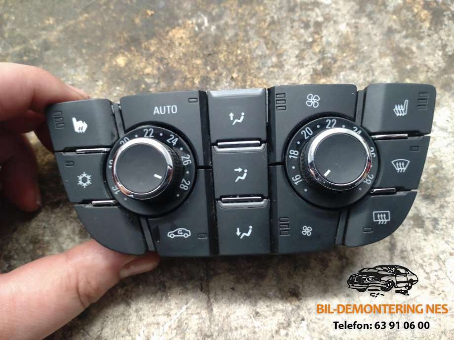 Varmeapparat betjening til Opel Astra J 2010-2015 (13343708|)