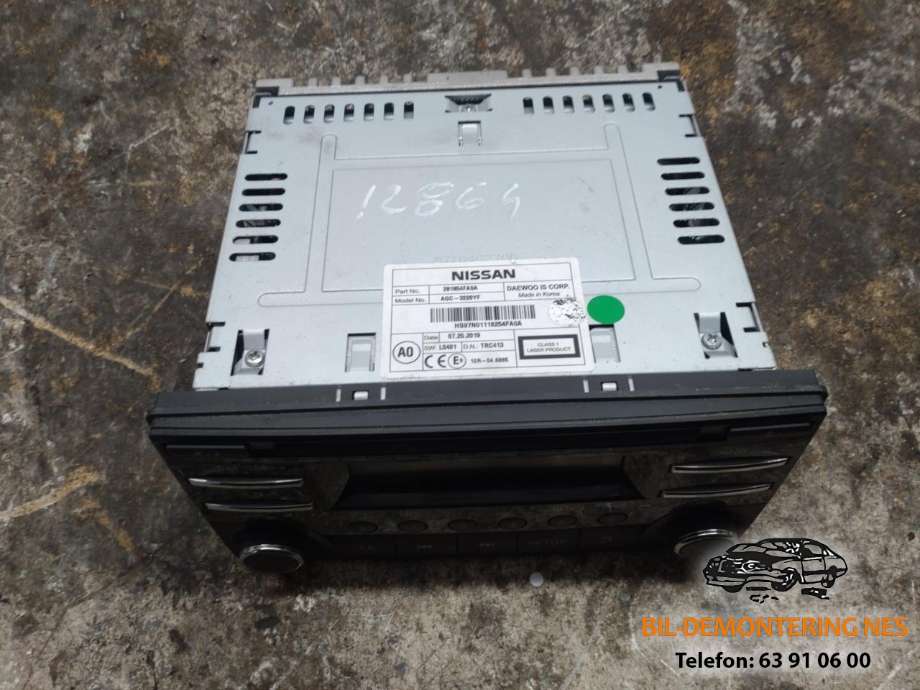 Bilstereo til Nissan E-NV200 2014-->> (281854FA0A|AGC-3220YF|)
