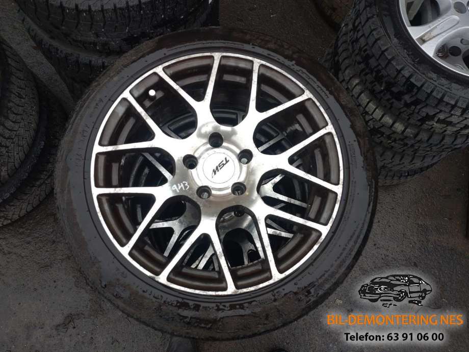 Hjulsett aluminium sommer til Ford Mondeo 2007-2010 (Type IV, Fase 1)