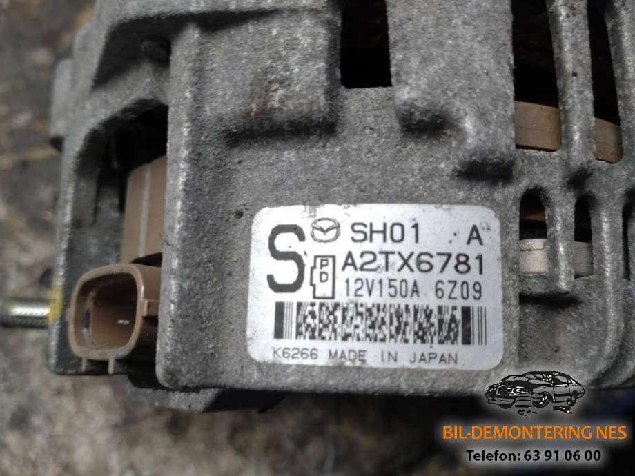 Dynamo diesel til Mazda CX-5 2017-->> (Type II)  