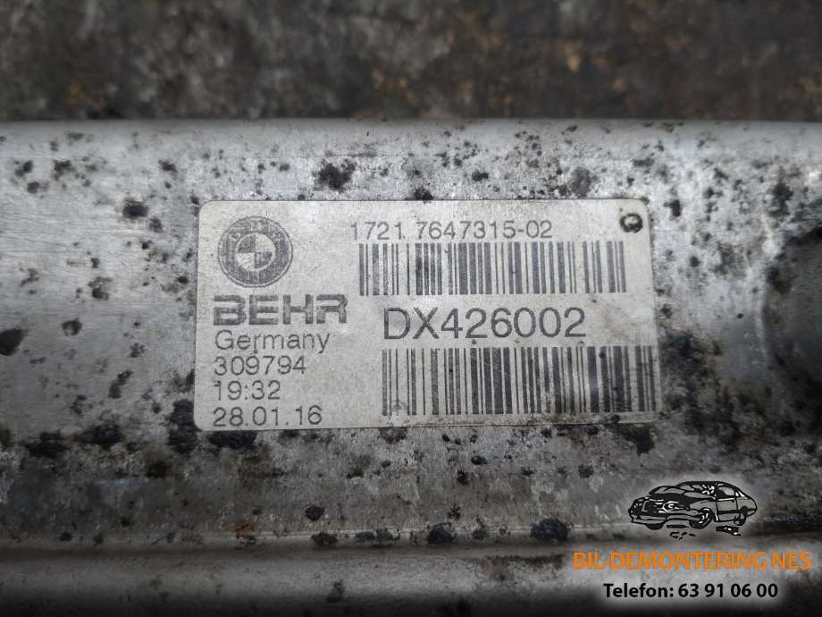 Oljekjøler til BMW X5 2013-2018 (F15) (F15)