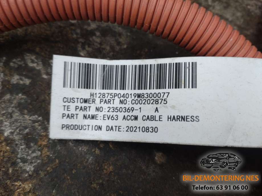 Kabel høy volt (HV) elbil til Maxus e-Deliver 9 2020-->> (C00202875|2350369-1|)