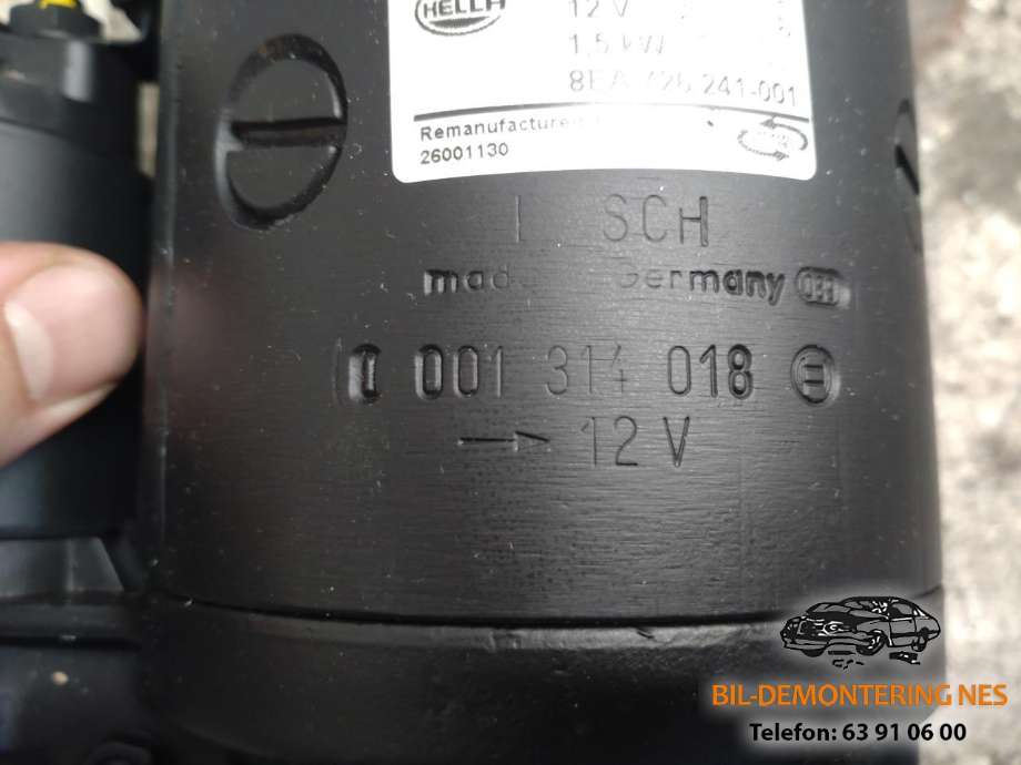 Starter til Mercedes 123 1976-1986 (W123) (W123) (8EA726241-001|)
