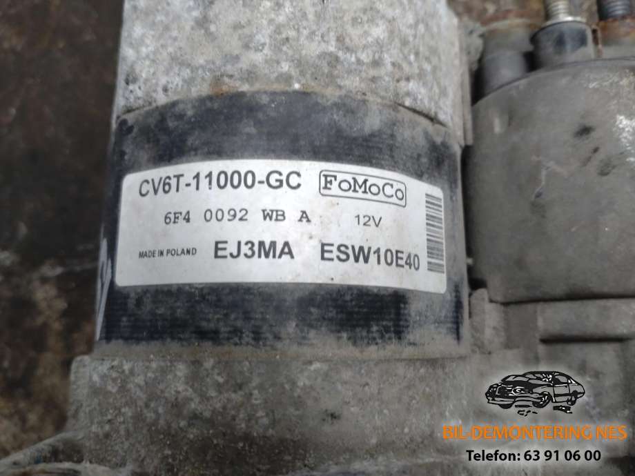 Starter til Ford Focus 2014-2018 (Type III, Fase 2)  
