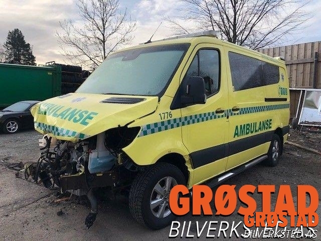 Mercedes Sprinter 2018-->> (907/910) (907/910), Motorkode: OM 642.899, Girkassekode: 