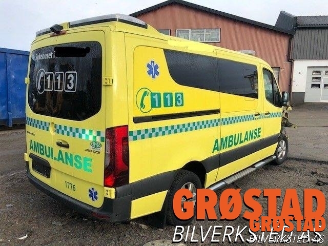 Mercedes Sprinter 2018-->> (907/910) (907/910), Motorkode: OM 642.899, Girkassekode: 