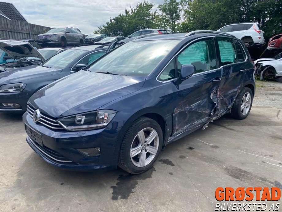 VW Golf Sportsvan 2014-2018 , Motorkode: CRKB, Girkassekode: QRK