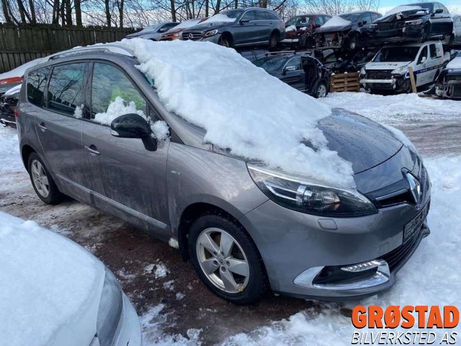 Renault Scenic 2009-2016 (Type III) , Motorkode: K9K A6, Girkassekode: 