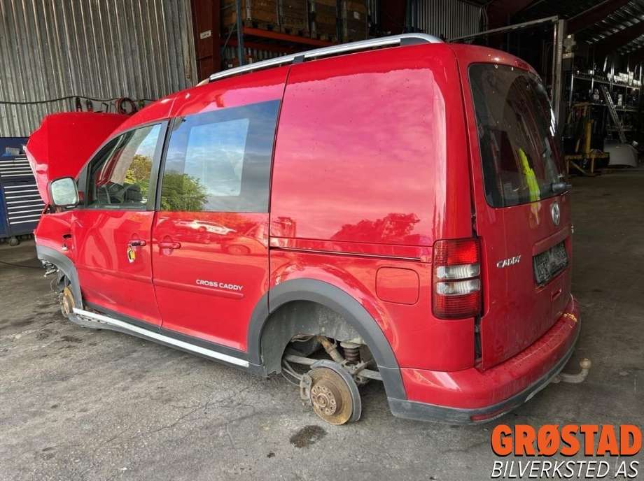 VW Caddy 2010-2015 (Type III, Fase 2) , Motorkode: CFHF, Girkassekode: NFQ