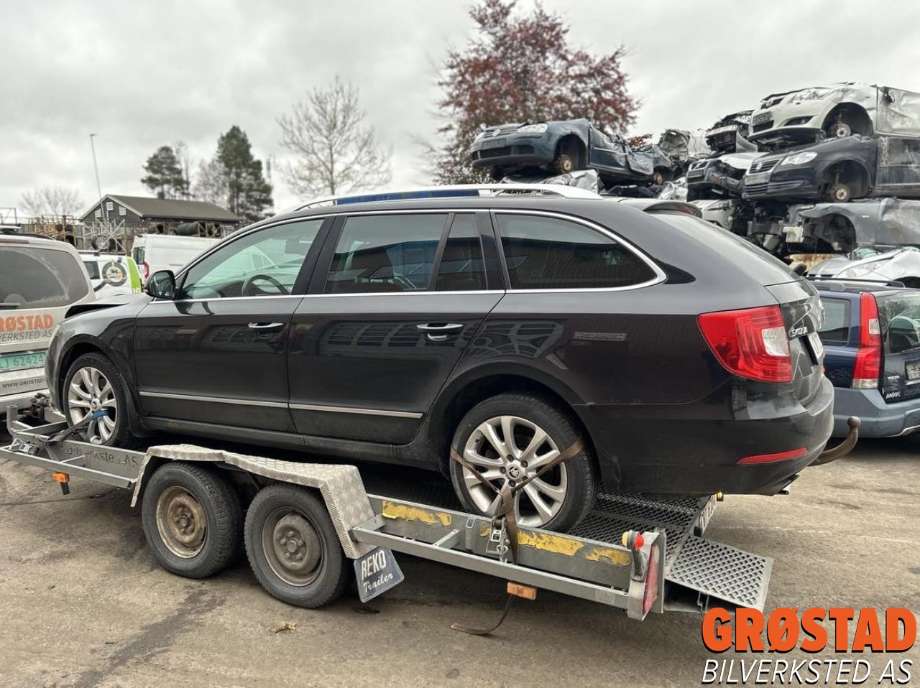 Škoda Superb 2008-2015 (Type II) , Motorkode: CFFB, Girkassekode: NFU