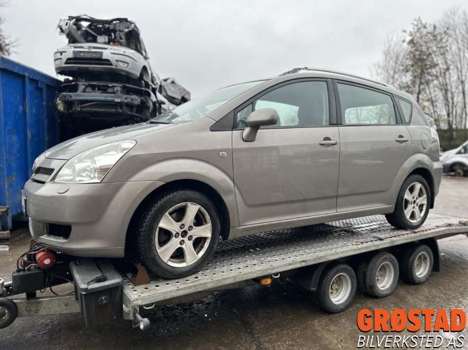 Toyota Verso 2004-2009 (Type II) , Motorkode: 1ZZ-FE, Girkassekode: 