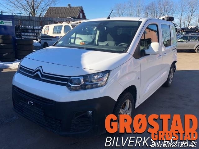 Citroën Berlingo 2019-->> (Type III) , Motorkode: YHY (DV5RD), Girkassekode: 