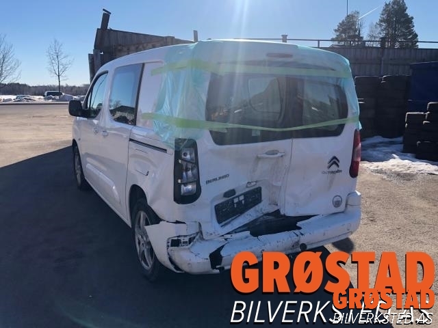 Citroën Berlingo 2019-->> (Type III) , Motorkode: YHY (DV5RD), Girkassekode: 