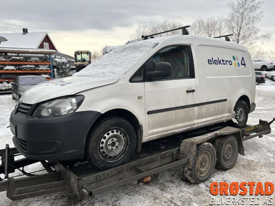 VW Caddy 2010-2015 (Type III, Fase 2) , Motorkode: CAYD, Girkassekode: