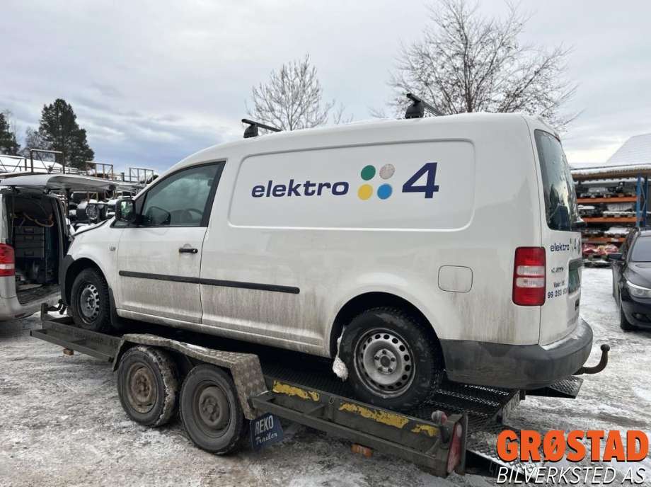 VW Caddy 2010-2015 (Type III, Fase 2) , Motorkode: CAYD, Girkassekode: