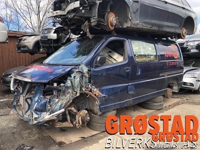 Toyota Hiace 2007-2012 (Fase 3) , Motorkode: 2KD-FTV, Girkassekode: 