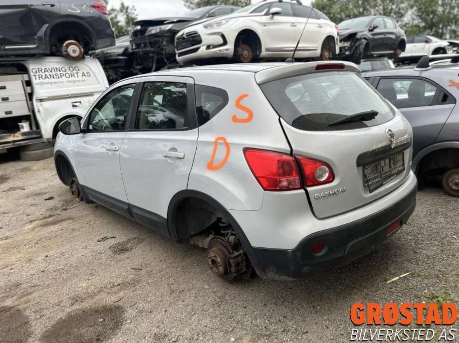 Nissan Qashqai 2007-2010 (Type I, Fase 1) , Motorkode: K9K, Girkassekode: 
