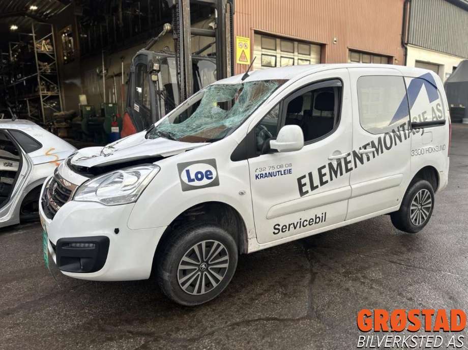 Peugeot Partner 2015-2019 (Type II, Fase 2) , Motorkode: BHY, Girkassekode: 