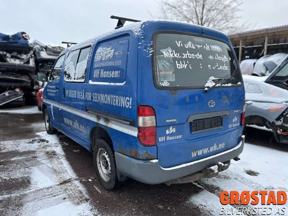 Toyota Hiace 2001-2006 (Fase 2) , Motorkode: 2KD-FTV, Girkassekode: