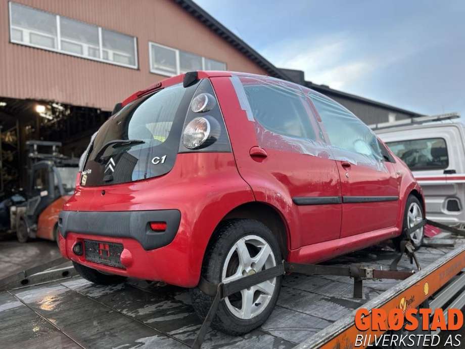 Citroën C1 2006-2014 (Type I) , Motorkode: 1KR-FE, Girkassekode: 