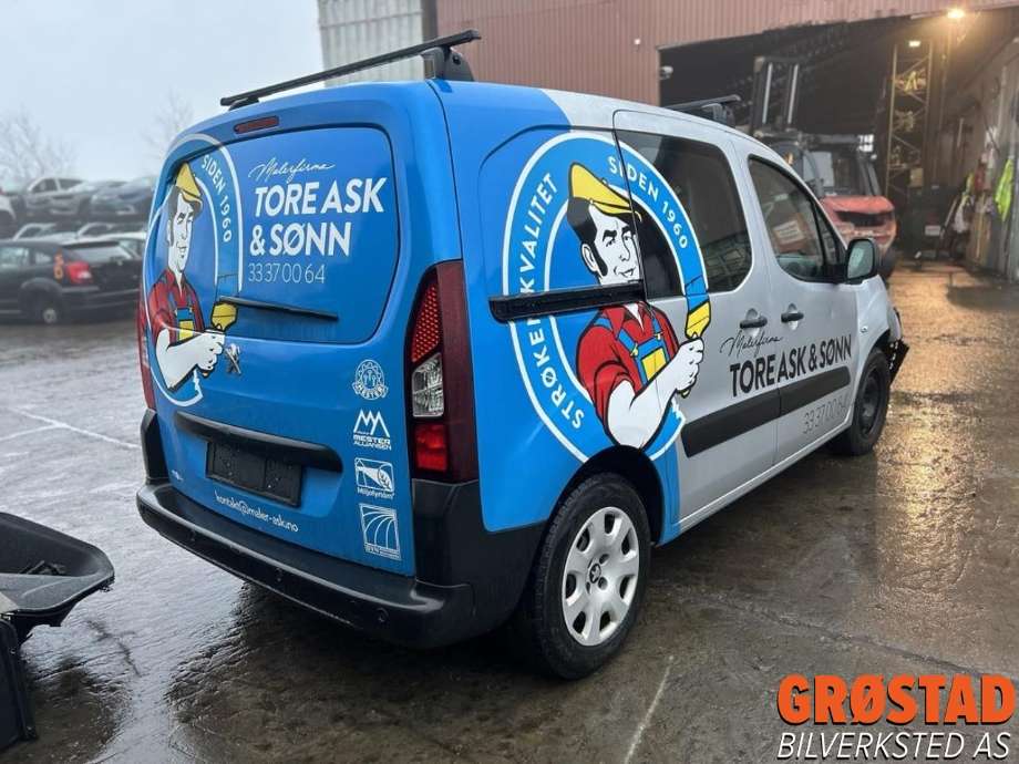 Peugeot Partner 2015-2019 (Type II, Fase 2) , Motorkode: BHW, Girkassekode: 